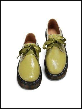 Lace-Up Platform Chunky Loafers Lug Sole Oxford Dress Shoes